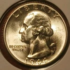 1944-S Washington Quarter — photo from another recent sale