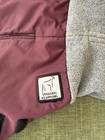 Voyagers K9 Apparel Rat Terrier Maroon/grey Winter Coat Funnel Neck Size XL — photo 5