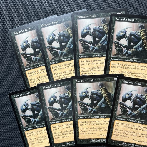 Nantuko Husk Onslaught Magic The Gathering Mtg Playset Black Card 8 - Picture 3 of 5