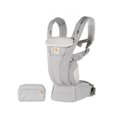 Ergobaby Babytrage Omni Dream Soft Touch Pearl Grey Kindertrage Bauchtrage 