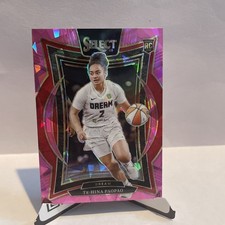 Panini 2025 WNBA Select Prizm Concourse Rookie Te-Hina Paopao #49 Pink Ice