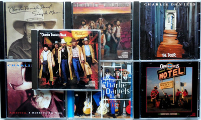 Charlie Daniels Band     7   CD Sammlung   -   Country Music  teilweise   RAR