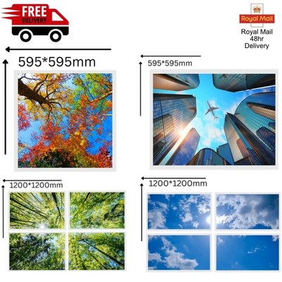 Decke LED Fliesen Abgehängte Deckenplatte Leuchte Druck Einbau 595*595mm 40W