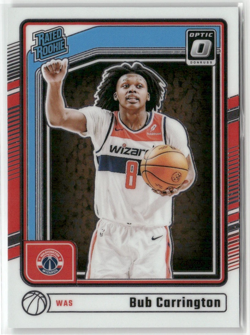 2024-25 Panini Donruss Optic - Bub Carrington Rated Rookie #273