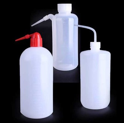 Premium Chemistry Lab Supply: 150ml-1000ml Plastic Safe Washing Bottle