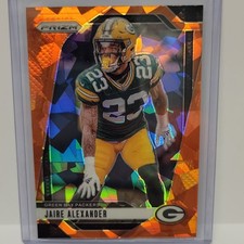 2024 Panini Prizm Orange Ice Prizm Jaire Alexander #106 Green Bay Packers NFL