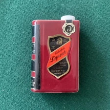 Vintage SPIRIT OF SCOTLAND Rutherford Scottish Whiskey Decanter Book EMPTY