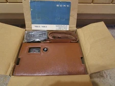 VINTAGE SONY BATTERY CASE VBU-2 FOR TV MADE IN JAPAN NIB