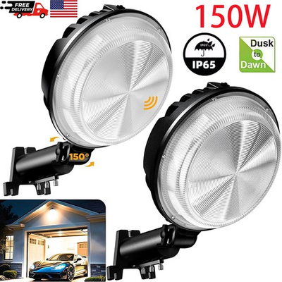 #ad #ad 150W LED Barn Yard Street Waterproof Outdoor Security Dusk to Dawn Flood light $129.19