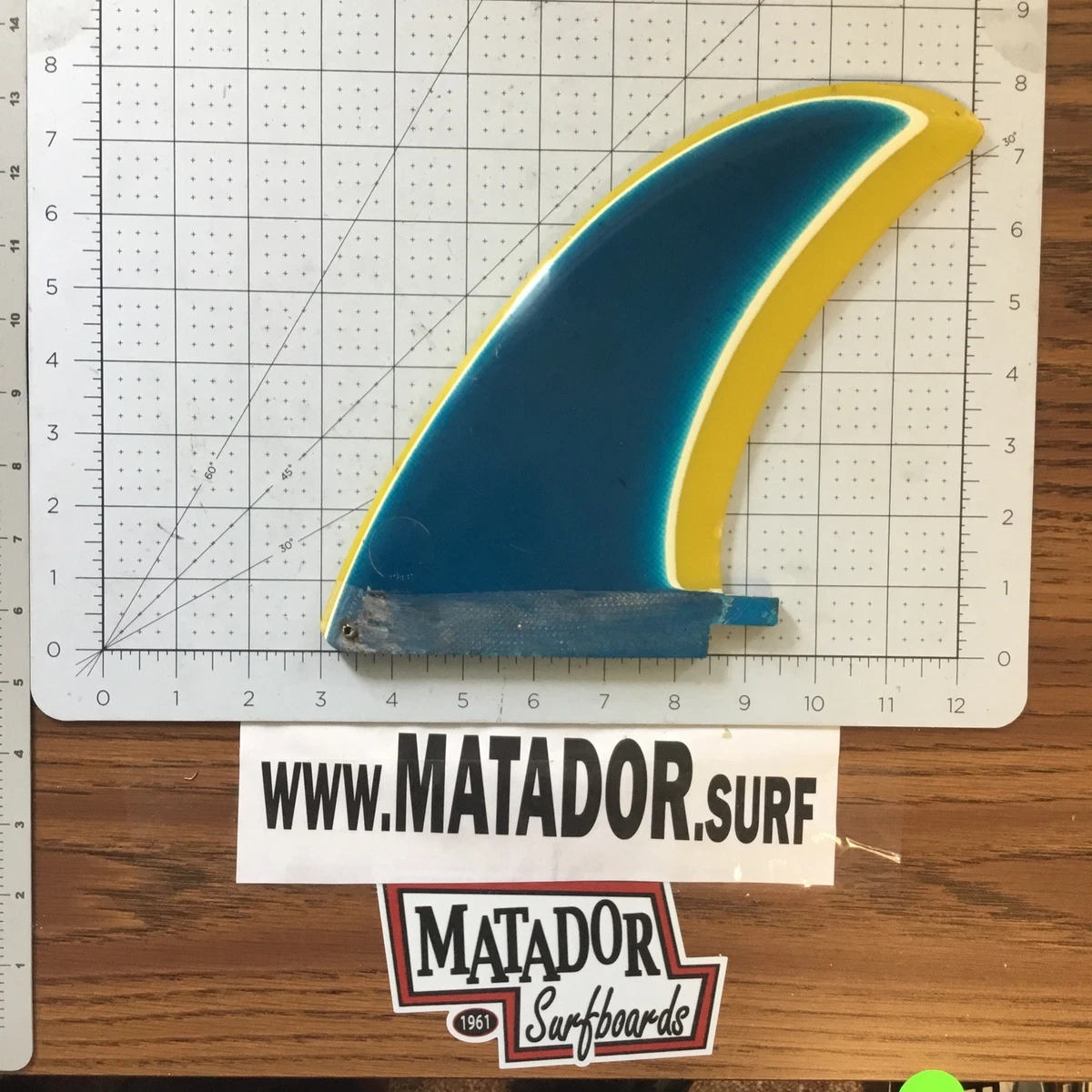 RFC・RAINBOW FIN CO Azul 8.0\"新品貴重品 ロングボードフィン Rainbow fin Azul 8.0 レインボーフィン アズール