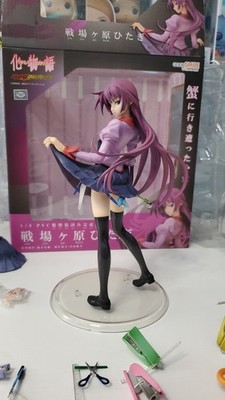 Hitagi Senjougahara 1/8 Good Smile Company Figure Bakemonogatari [DAMAGED]Read 