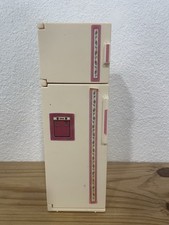 Vintage 1987 Mattel Barbie Sweet Roses Kitchen Refrigerator Freezer w accessorie