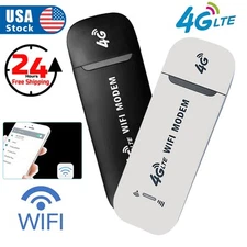 Portable Wireless Unlocked 4G LTE Mobile Broadband Wi-Fi Routers Modem Hotspot