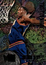 1995-96 Metal Antonio McDyess #R-2 Rookie Roll Call Silver Spotlight Denver 32A