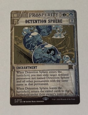 MTG Detention Sphere - Outlaws of Thunder Junction: Breaking News LP
