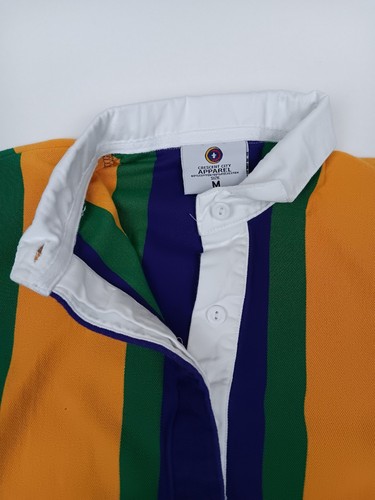 Crescent City Rugby Polo Kleid Rock New Orleans lila grün gold Perlis Medium - Bild 4 von 8