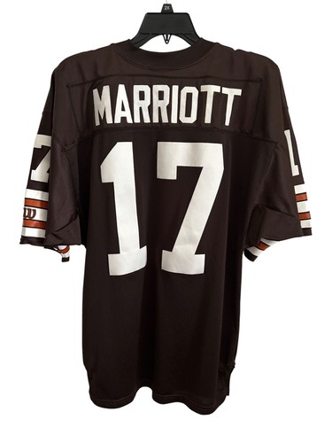 Maglia calcio vintage Wilson marrone NFL taglia 48 attrezzatura sportiva tifoso - Foto 3 di 6
