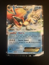 Keldeo EX 49/149 Boundaries Crossed Holo English Pokemon LP