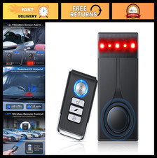 108dB Vehicle Anti-Theft Alarm System, Wireless Remote Vibration Sensor, Magneti