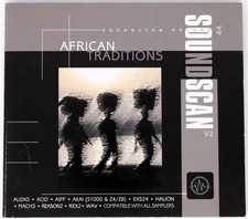 USB Soundscan V2 44 African Tradition Akai Sample/Sound Library/Sampling 2 CD