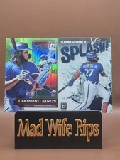 2022 Panini Optic Vladimir Guerrero Jr Diamond Kings Green Prizm & SPLASH! 