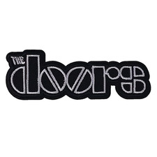 THE DOORS Band Logo Official SMALL PATCH Embroidered