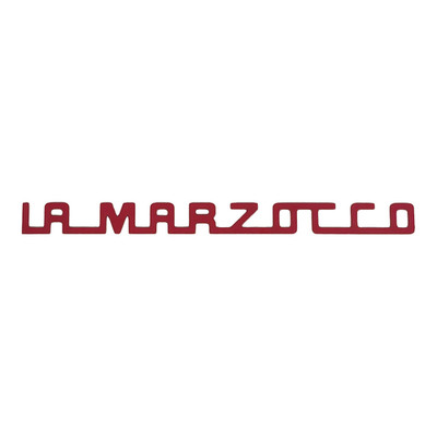 La Marzocco Linea Mini R Rot Metall Logo Abzeichen Aufkleber Sticker (D.4.059)
