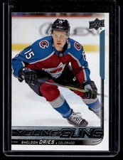 2018-19 Upper Deck Young Guns Sheldon Dries Rookie Colorado Avalanche #240