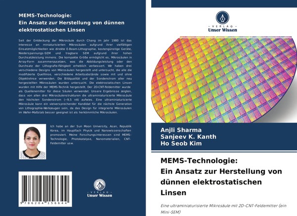 Anjli Sharma (U. A.) | Mems-Technologie: Ein Ansatz Zur Herstellung Von...-image