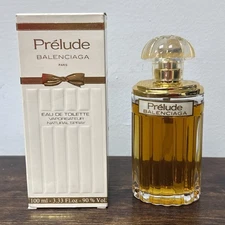 Prelude Balenciaga EDT Spray 3.3 Oz/100 ML. New In Box. Vintage Not Sealed