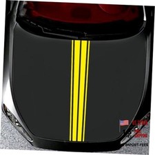 Car Hood Decals Auto Racing Stripes Sticker Vinyl Graphics Decorative Yellow Car Hood Decals Auto Racing Stripes Sticker Vinyl Graphics Decorative Yellow