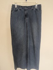 Vintage Mossimo Women Y2K Maxi Denim Skirt Size 8 Western Cottage Boho Prairie