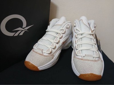 Reebok Question Mid Tobacco OG 28cm Neu Herren Sneaker Allen Iverson Collab