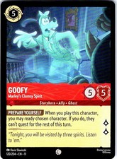 Goofy - Marley's Clumsy Spirit 120/204 Common Winterspell Lorcana Near Mint