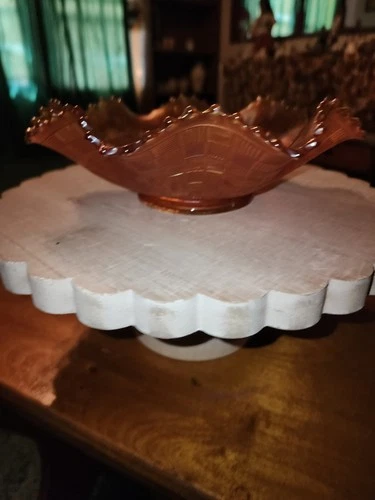 Northwood Marigold Carnival Glass Bowl