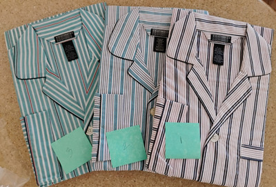 Knightsbridge Pajama Set Men's Small 2Pcs Long Sleeve/Leg  (New out of Bag) PICK
