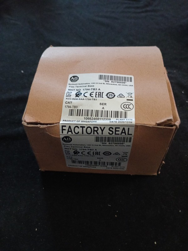 1793-TB3 A FLEX TERMINAL BASE ALLEN BRADLEY. Perfect.