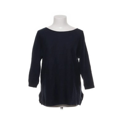 Repeat, Strickpullover, Größe: 40, easy knit, Blau, Einfarbig, Feinstrick #b9o