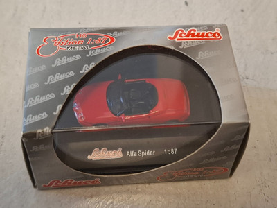 Alfa Romeo Spider, rot, 1996, 1:87, Schuco, OVP, Art.: 21967