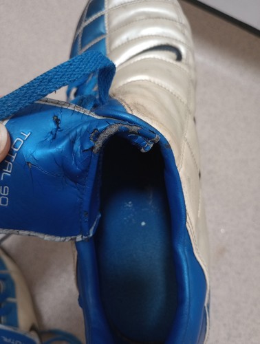 Nike Total 90 Indoor TF Football Soccer Shoes Cleats Uk 9 , US 10 - Picture 7 of 11