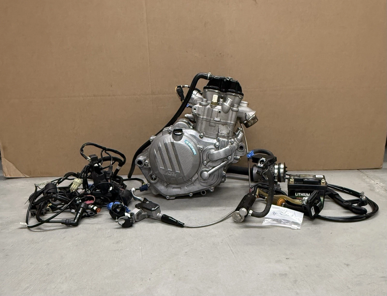 2021 KTM 450 SX-F Complete Motor Engine Electronics Package  #5264