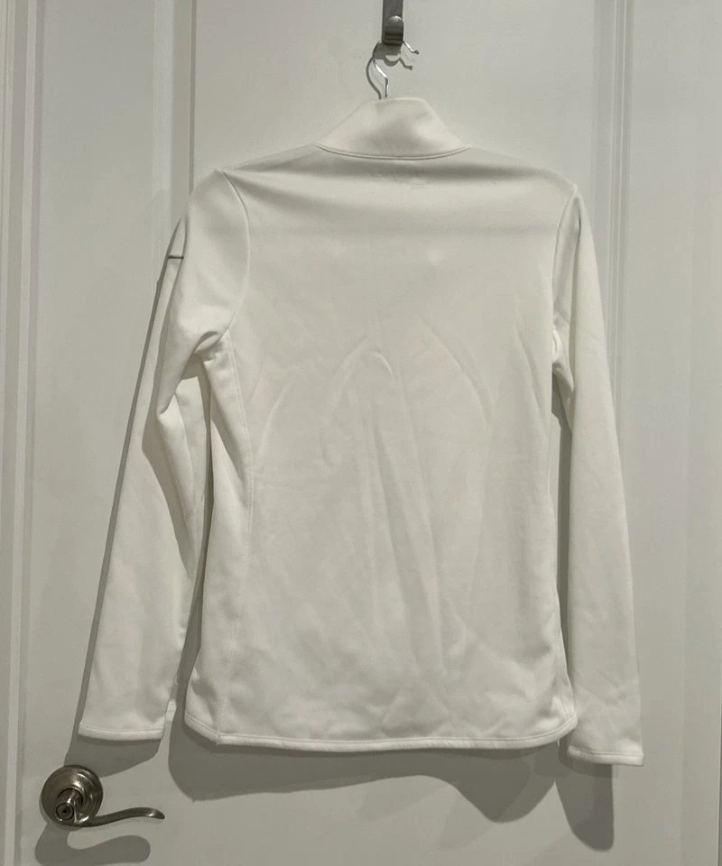 Nike Golf Penn State 1/4 Zip  Jacket White Small Therma-fit - Image 4 of 4