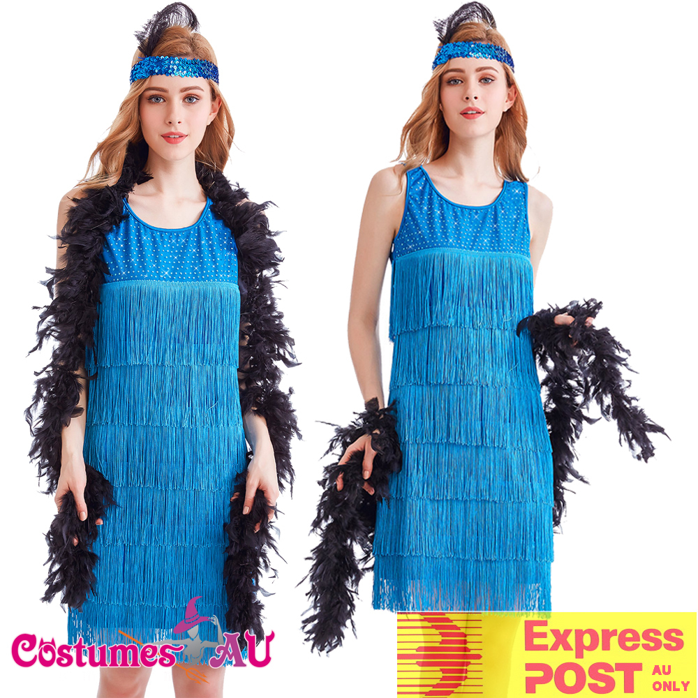 Clearance Great Gatsby Fancy Dress Ideas On Sale Shop Womens 20s Gangster And Flapper Costumes Mega Fancy Dress - Foto 12