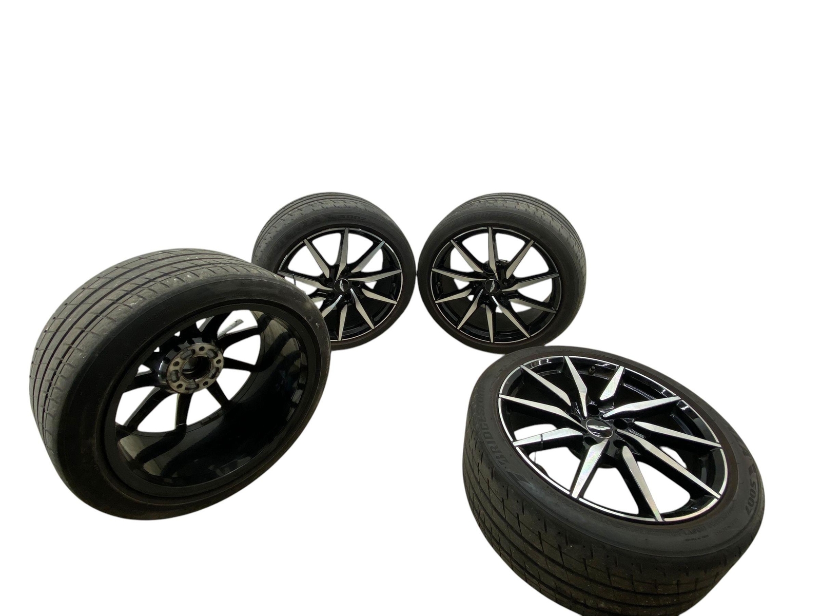 2017-2023 ASTON MARTIN DB11 20x9 FRONT 20x11 REAR STAGGERED WHEEL RIM SET *NOTE*