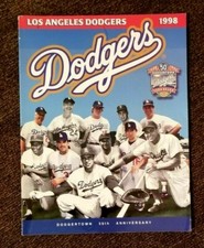 1998 Dodgers Spring Training Prog.- Alex Cora & Andrian Beltre (R) - 7 autos