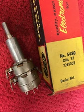 GC ELECTRONICS/CTS 5480  OLDS 57  7269055 AUTO RADIO CONTROL NOS