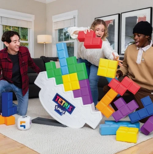 Головоломка Tetris Family Party Block XL игра в барабаны игровая для взрослых друзей большая забава - Изображение 2 из 4