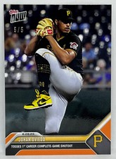 2023 Topps Now #776 Johan Oviedo Pittsburgh Pirates ORANGE Parallel 5/5