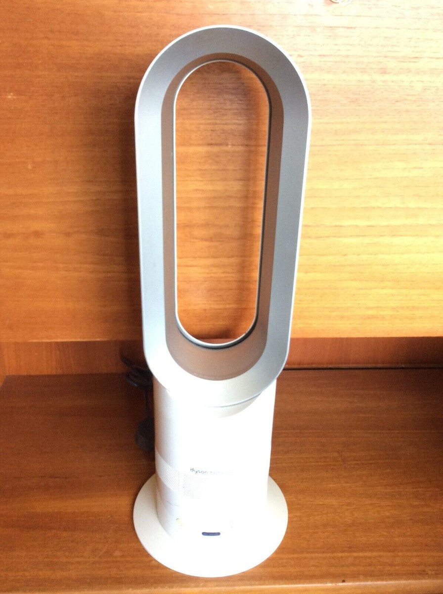 Dyson AM05 White Hot + Cool Fan Heater & Desk Fan, Faulty, Spares