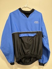 Vintage Blue And Black Roadrunner Windbreaker Mens Medium